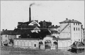 Львів. Фабрика горілок і лікерів Бачевського