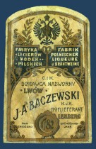 Львів. Фабрика горілок і лікерів Бачевського