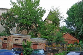 Луцьк. Стіни Окольного замку та вежа князів Чарторийських